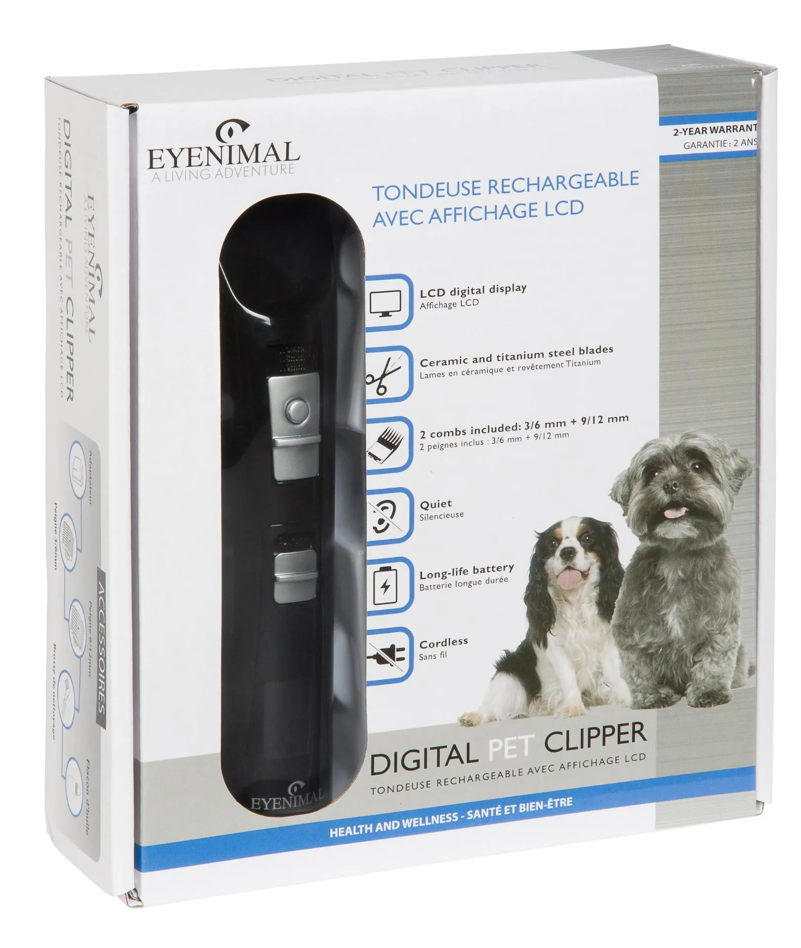 Tondeuse ergonomique pour animaux Eyenimal