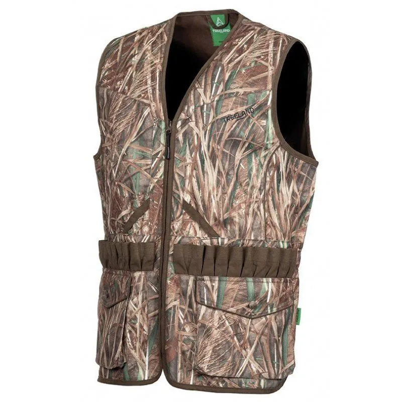 GILET DE CHASSE CAMOUFLAGE ROSEAUX SOMLYS XXXL